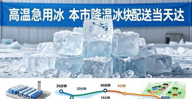 降温冰块配送流程_高效靠谱冰块运输_六合降温冰块配送